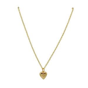 Darling 18k gold-plated heart locket charm_m donohue collection