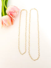 Load image into Gallery viewer, 22k gold over sterling silver heart necklace. Available in 16&quot; or 18&quot;_m donohue collection