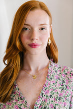 Load image into Gallery viewer, Model wears Bloom Single Flower necklace_m donohue collection