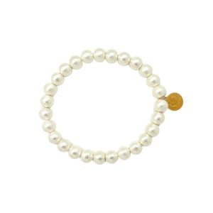 Olivia Mini Cotton Pearl Bracelet