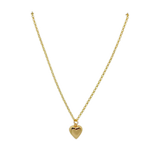 Load image into Gallery viewer, Darling 18k gold-plated heart locket charm_m donohue collection