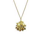 Garden inspired hydrangea cluster pendant_m donohue collection