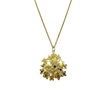 Load image into Gallery viewer, Garden inspired hydrangea cluster pendant_m donohue collection