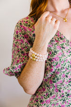 Load image into Gallery viewer, Model is wearing Lauren Rose Bracelet_m donohue collection