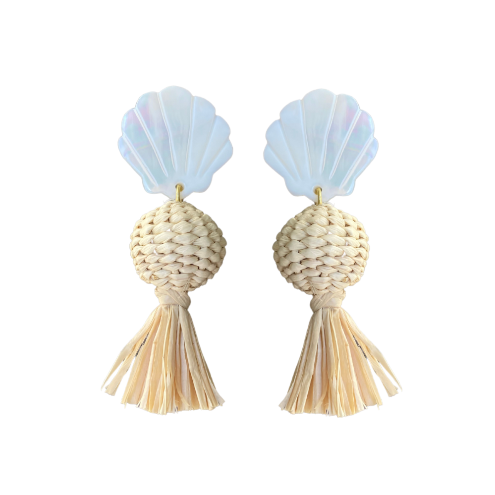 Raffia on sale earrings wholesale